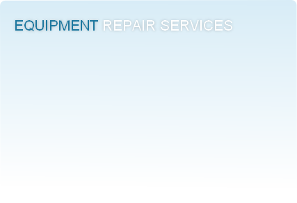 equipment repair services